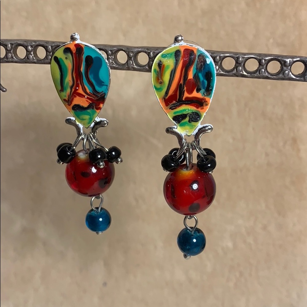 Treska earrings Miró collection